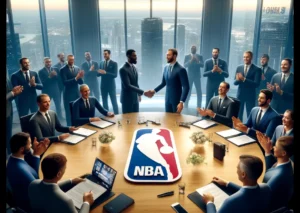 Read more about the article NBA nears 11-year, $76B media rights deals with NBC, ESPN, Amazon