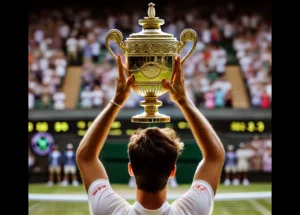 Read more about the article Alcaraz wins Wimbledon Finals rematch vs. Djokovic in straight sets